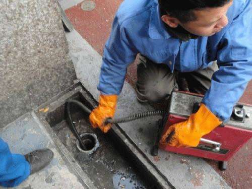 沙坡头疏通下水道