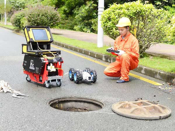 沙坡头管道机器人检测