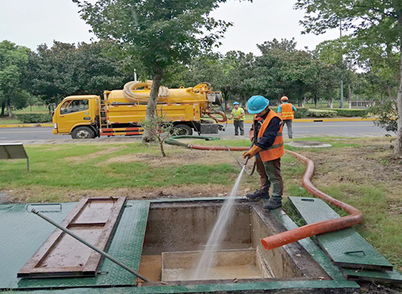 沙坡头化油池清理
